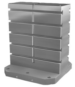 Escuadras de sujeción de fundición gris de doble cara con ranuras en T Escuadras de sujeción de fundición gris de doble cara con ranuras en T