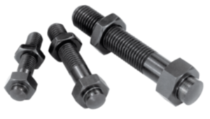 Pinos de apoio reguláveis com contraporca Pinos de apoio reguláveis com contraporca