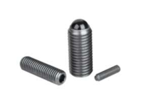 Piezas de presión con resorte hexágono interior y bola cerámica, acero inoxidable Piezas de presión con resorte hexágono interior y bola cerámica, acero inoxidable