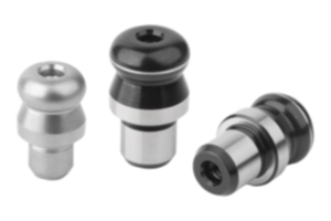 Pino de posicionamento com borda esférica forma B Pino de posicionamento com borda esférica forma B