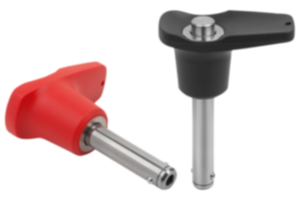 Pernos de bloqueo de bola con empuñadura en L de plástico y alta resistencia al cizallamiento Pernos de bloqueo de bola con empuñadura en L de plástico y alta resistencia al cizallamiento