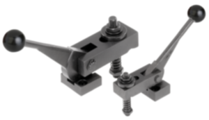 Dispositivos de sujeción con leva y sujeción final Dispositivos de sujeción con leva y sujeción final