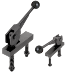 Dispositivos de sujeción con leva y sujeción central Dispositivos de sujeción con leva y sujeción central