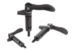 Ganchos de sujeción con collar y palanca excéntrica Ganchos de sujeción con collar y palanca excéntrica