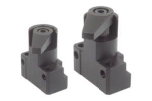 Ganchos de sujeción con soporte en ángulo y garra de sujeción prolongada Ganchos de sujeción con soporte en ángulo y garra de sujeción prolongada