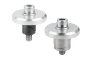 Pinos de guia em aço ou aço inoxidável com disco Pinos de guia em aço ou aço inoxidável com disco