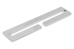 Placa em aço aberta Placa em aço aberta