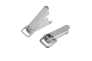 Cierres acodados de acero o acero inoxidable con brida de sujeción, perforaciones atornilladas ocultas Cierres acodados de acero o acero inoxidable con brida de sujeción, perforaciones atornilladas ocultas