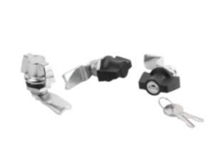 Fechos lingueta com manípulo de comando, diâmetro da carcaça 30,5 mm Fechos lingueta com manípulo de comando, diâmetro da carcaça 30,5 mm