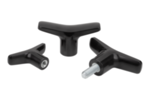 T-grips, plastic T-grips, plastic