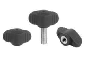 Wing grips "Miniwing", plastic, metal detectable Wing grips "Miniwing", plastic, metal detectable