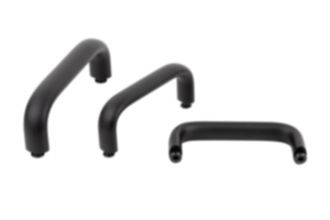Pull handles, oval aluminium, detachable Pull handles, oval aluminium, detachable