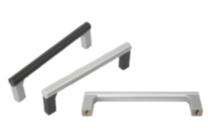 Empuñaduras de tubo de aluminio con punta de empuñadura de plástico Empuñaduras de tubo de aluminio con punta de empuñadura de plástico