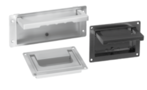 Empuñaduras huecas de aluminio abatibles Empuñaduras huecas de aluminio abatibles