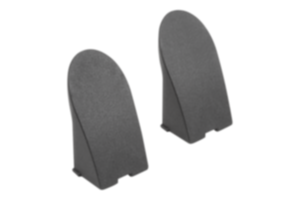 Caperuzas protectoras de plástico para empuñaduras curvas acodadas Caperuzas protectoras de plástico para empuñaduras curvas acodadas