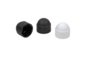Caperuzas protectoras de plástico para tornillos y tuercas hexagonales Caperuzas protectoras de plástico para tornillos y tuercas hexagonales