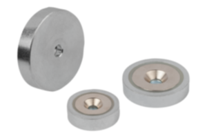 Ímãs com furo escareado (fixadores magnéticos planos) de NdFeB Ímãs com furo escareado (fixadores magnéticos planos) de NdFeB