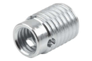 Threaded insert, steel, self-tapping type B Threaded insert, steel, self-tapping type B