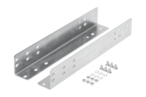 Escuadras de montaje de acero para carriles telescópicos  Escuadras de montaje de acero para carriles telescópicos