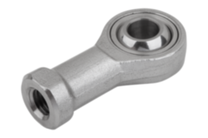 Vástagos articulados con cojinete de deslizamiento rosca interior, acero inoxidable, DIN ISO 12240-1, sin mantenimiento Vástagos articulados con cojinete de deslizamiento rosca interior, acero inoxidable, DIN ISO 12240-1, sin mantenimiento