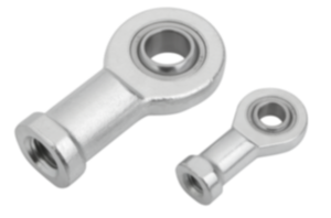 Terminais de rótula com mancal de deslizamento e rosca fêmea, em versão estreita, DIN ISO 12240-4 Terminais de rótula com mancal de deslizamento e rosca fêmea, em versão estreita, DIN ISO 12240-4