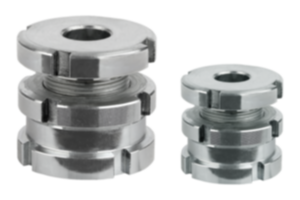 Elementos de compensación de nivel con contratuerca Elementos de compensación de nivel con contratuerca