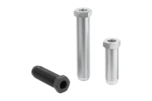 Hollow screws for steel levelling feet Hollow screws for steel levelling feet