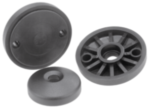 Levelling feet plates plastic  Levelling feet plates plastic