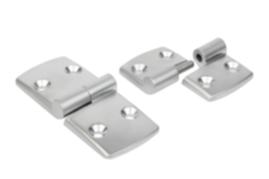 Hinges aluminium, lift-off, left Hinges aluminium, lift-off, left