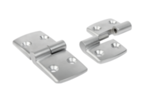 Bisagras de aluminio que se pueden colgar, derecha Bisagras de aluminio que se pueden colgar, derecha