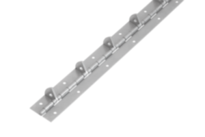 Bisagras continuas de acero inoxidable con tope Bisagras continuas de acero inoxidable con tope