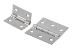 Hinges sheet steel or sheet stainless steel Hinges sheet steel or sheet stainless steel