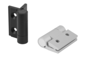 Dobradiças de mola Dobradiças com mola de tração e perfil em alumínio 0,20 Nm Dobradiças de mola Dobradiças com mola de tração e perfil em alumínio 0,20 Nm
