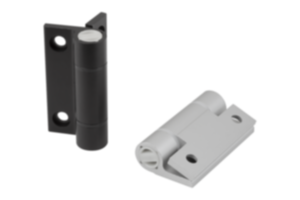 Dobradiças de mola Dobradiças com mola de tração e perfil em alumínio 0,35 Nm Dobradiças de mola Dobradiças com mola de tração e perfil em alumínio 0,35 Nm