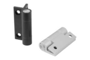 Spring hinges aluminium profile, 0.7 Nm Spring hinges aluminium profile, 0.7 Nm