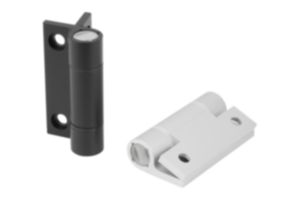 Spring hinges aluminium profile, 1.3 Nm Spring hinges aluminium profile, 1.3 Nm