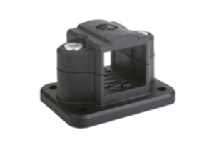 Abraçadeiras com flange em plástico Abraçadeiras com flange em plástico