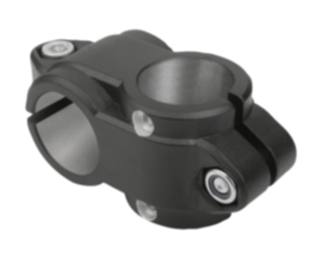 Abraçadeiras duplas cruzadas em alumínio, para unidades lineares Abraçadeiras duplas cruzadas em alumínio, para unidades lineares