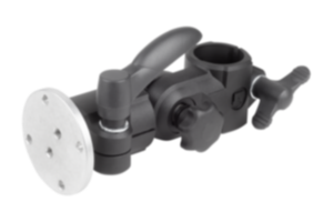 Suporte de monitor com flange de anel giratório Suporte de monitor com flange de anel giratório