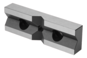 Mordentes em V para morsa autocentrante com larguras de 65, 80 e 125 mm Mordentes em V para morsa autocentrante com larguras de 65, 80 e 125 mm