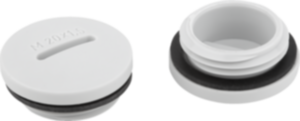 Screw plugs plastic, round Screw plugs plastic, round