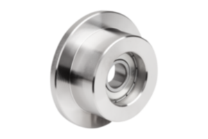 Rodas de guia de aço com flange em um lado Rodas de guia de aço com flange em um lado