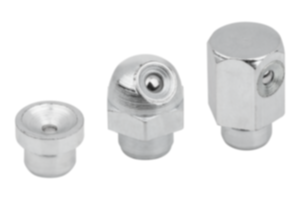 Bico dosador de lubrificação em forma de funil conforme DIN 3405 para encaixe por pressão Bico dosador de lubrificação em forma de funil conforme DIN 3405 para encaixe por pressão