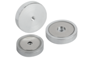 Ímãs com rosca fêmea (fixadores magnéticos planos) de NdFeB Ímãs com rosca fêmea (fixadores magnéticos planos) de NdFeB