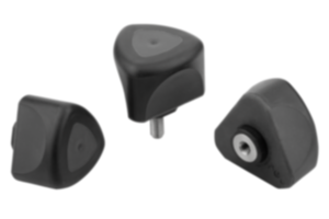Manípulos de três pontas 2K ergonômicos Manípulos de três pontas 2K ergonômicos