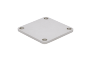 Placas de calço para fixador de deslize adequado para perfil quadrado Placas de calço para fixador de deslize adequado para perfil quadrado