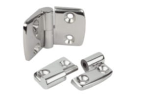 Bisagras de acero inoxidable que se pueden colgar, izquierda Bisagras de acero inoxidable que se pueden colgar, izquierda
