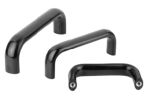 Pull handles, oval plastic Pull handles, oval plastic