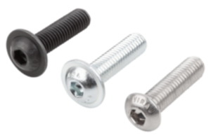 Tornillos con cabeza semicircular aplastada DIN EN ISO 7380