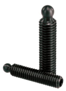 Tornillos de sujeción con pivote opresor esférico